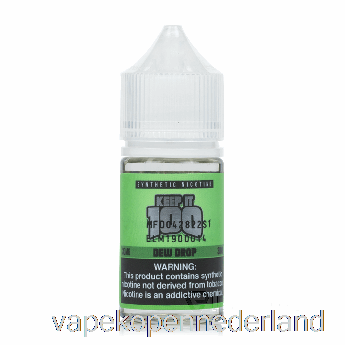 Vape Nederland Dauwdruppel - Houd Het 100 Zouten - 30 Ml 50 Mg